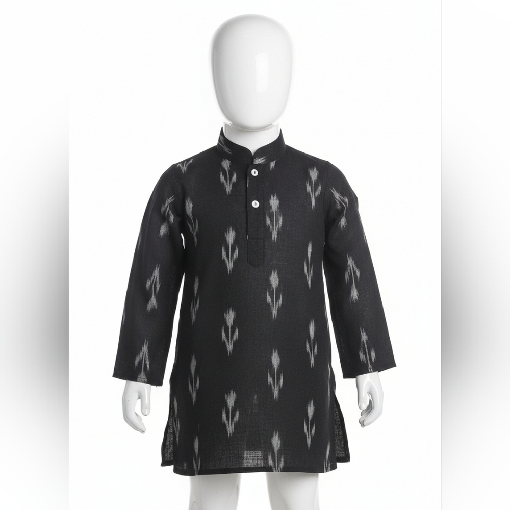 New boys Traditional Ikkat Cotton Kurta   4-5 Yr